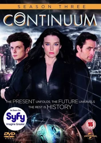 Continuum Season 3 / Third Season / Syfy Region 2 DVD - Brand New