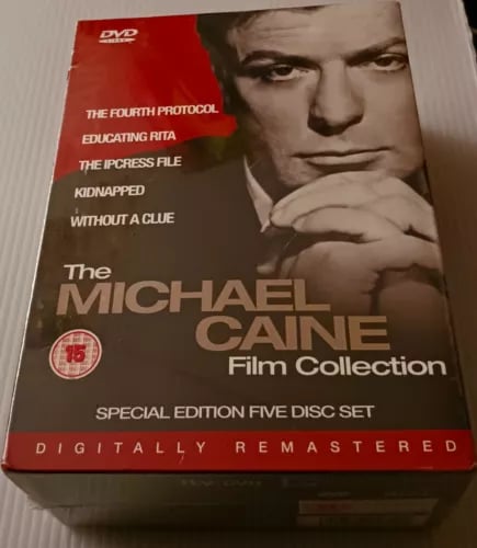 Michael Caine: Klassiske Filmer - 4. Protokoll, Ipcress File, Kidnappet m.fl. (DVD) Michael Caine: Klassiske Filmer - 4. Protokoll, Ipcress File, Kidnappet m.fl. (DVD)