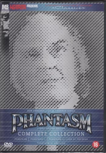 PHANTASM : THE COMPLETE COLLECTION 1 2 3 4 movies DVD - PAL Region 2 - Brand New