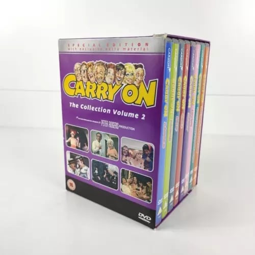CARRY ON - The Collection - Volume 2 DVD Comedy (2002) sid james Region 2 Brand New
