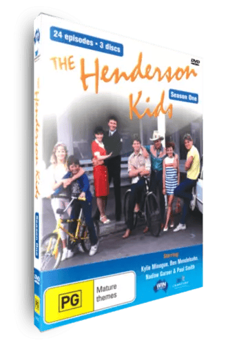 THE HENDERSON KIDS, Sesong 1 DVD - Sjelden Australsk TV, Kylie Minogue, Region 2