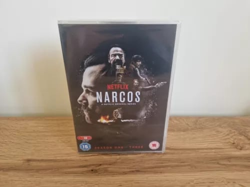 Narcos Sæson 1-3 DVD Boks
