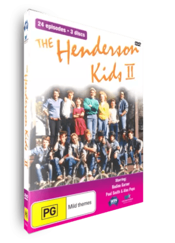 THE HENDERSON KIDS, Season 2 DVD - Rare Australian TV Series - Region 2 Brand New