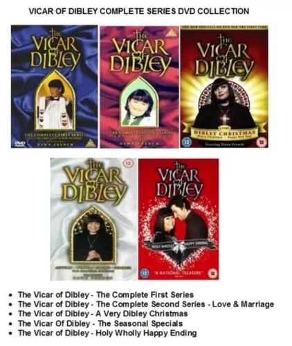 The Vicar of Dibley – Koko Sarjakokoelma – DVD