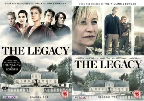 THE LEGACY COMPLETE COLLECTION SERIES 1-2 DVD Season 1 and 2 R2 Region 2  Brand New