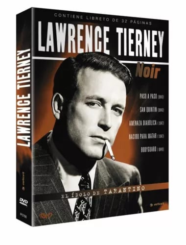 LAWRENCE TIERNEY 5 FILM COLLECTION / Born to Kill / San Quentin / R2 DVD Region 2 Brand New