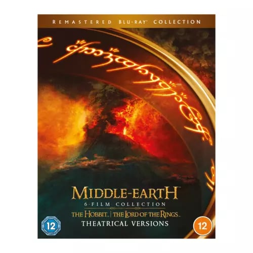 Middle-Earth: 6-Film Collection - The Hobbit/Lord of the Rings [12] Blu-ray Set Region 2 Brand New