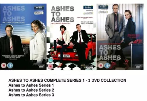 Ashes To Ashes - Komplett Samling Säsong 1-3 (DVD)