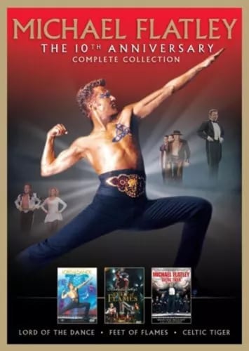 Michael Flatley: Tenth Anniversary Complete Collection DVD (3 elokuvaa)