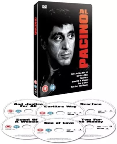 AL PACINO 6 FILM COLLECTION DVD Boxset Heat Carlito Way Sea Love Two for Money Region 2 Brand New