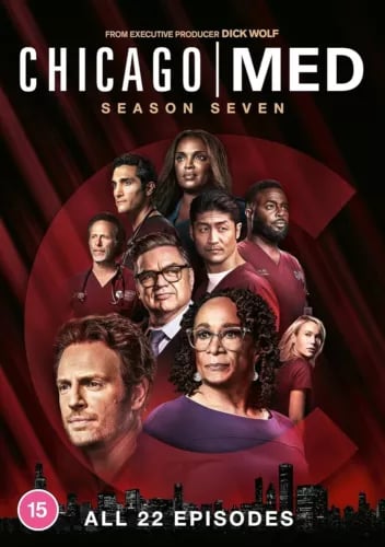CHICAGO MED COMPLETE SERIES 7 DVD 7th Seventh Season Seven R2 Region 2 Brand New
