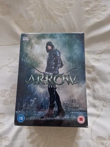 Arrow: Seasons 1-7 (DVD, 35-Disc Set, 2019) Region 2 Brand New