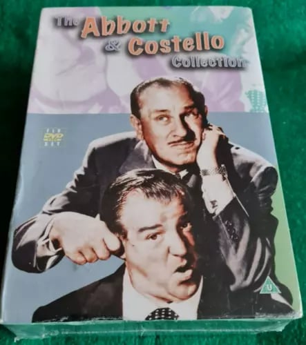 The Abbott And Costello Collection 5 DISC DVD Boxset, Region 2  Brand New
