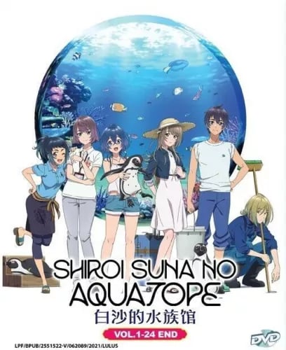 SHIROI SUNA NO AQUATOPE - ANIME TV SERIES DVD BOX SET (1-24 EPS) SHIP FROM Region 2 Brand New