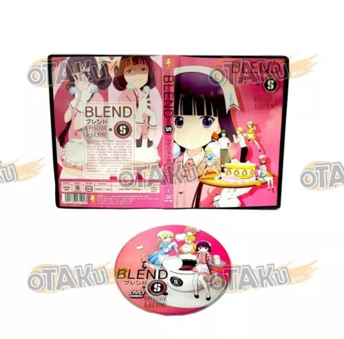BLEND S - COMPLETE ANIME TV SERIES DVD BOX SET (1-12 EPIS) SHIP FROM Region 2 Brand New