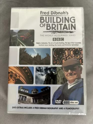 FRED DIBNAH'S BUILDING OF BRITAIN 3-DISC DVD GENUINE Region 2 Brand New