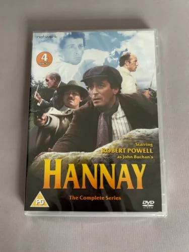 HANNAY THE COMPLETE SERIES DVD ROBERT POWELL & Region 2 Brand New