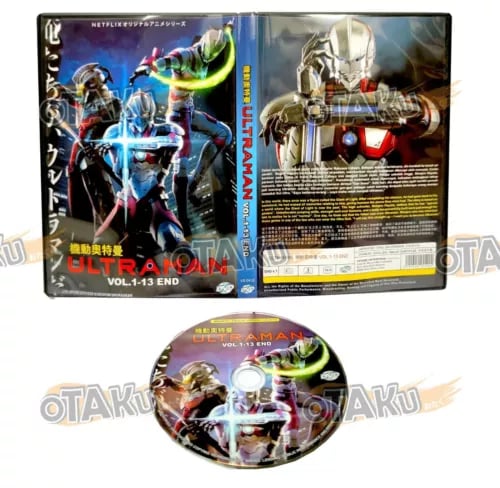 Ultraman: Komplett TV-serie DVD Box Set (Episode 1-13) - Engelsk dubbing