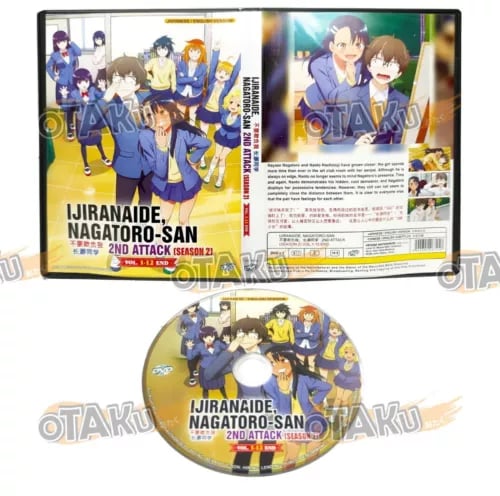 Don't Toy with Me, Miss Nagatoro 2nd Attack (Sesong 2) - DVD (12 episoder, Engelsk dubbing)