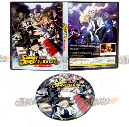 Shaman King Flowers - Anime TV-serie DVD Box Set (1-13 afsnit)