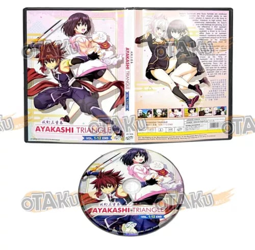 AYAKASHI TRIANGLE - Anime TV-serie DVD Box Set (1-12 episoder)