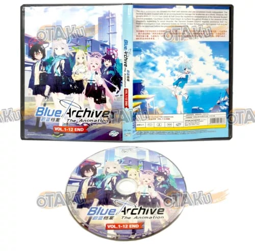 Blue Archive The Animation - Anime TV-serie DVD Box Set (Ep. 1-12)
