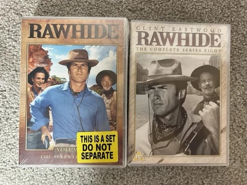 Rawhide Komplet Sæson 7 & 8 (DVD) Clint Eastwood