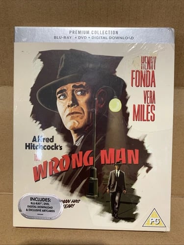 The Wrong Man [Blu-ray + DVD] Alfred Hitchcock Premium Collection
