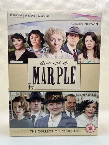 Agatha Christie's Marple - Series 1-4 - Complete Box Set - ( DVD, 2010 ) Region 2 Brand New