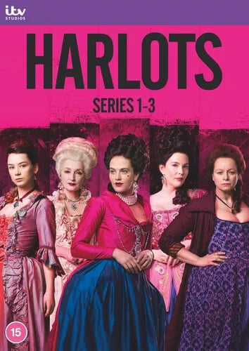 Harlots: Series 1-3 DVD (2020) Lesley Manville cert 15 6 discs Region 2 Brand New