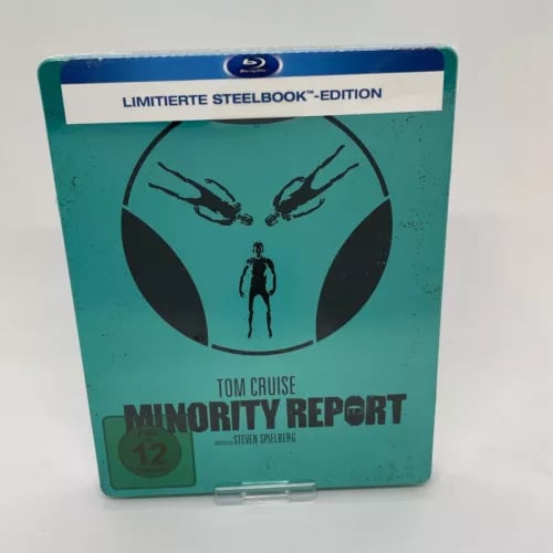 Minority Report (2002, Blu-ray Steelbook) Import Region 2 Brand New