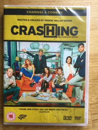 Crashing - Hele serien E4 Original Comedy DVD