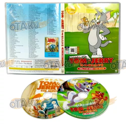 TOM AND JERRY - CARTOON TV SERIES DVD (1-141 EPS+MOVIE) (ENG DUB) SHIP FROM Region 2 Brand New
