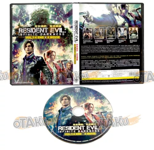 RESIDENT EVIL : INFINITE DARKNESS - DVD (1-4 EPS+4 MOVIE) ENG DUB, SHIP FROM Region 2 Brand New RESIDENT EVIL : INFINITE DARKNESS - DVD (1-4 EPS+4 MOVIE) ENG DUB, SHIP FROM Region 2 Brand New