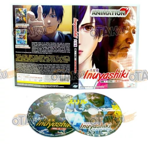 INUYASHIKI - TV DVD (11 episoder) + Live Action Film