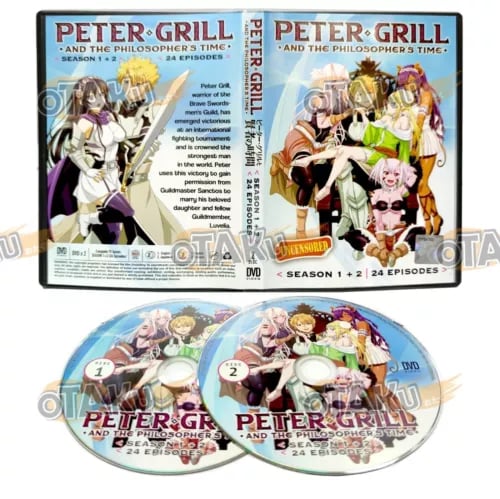 PETER GRILL AND THE PHILOSOPHER'S TIME (Sæson 1+2) - DVD (24 afsnit)