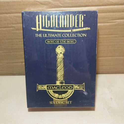 Highlander Ultimate Collection Best of the Best DVD 6 Disc Set Region 2  Brand New