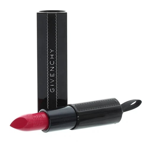 Givenchy Pink Lipstick Rouge Interdit Satin 23 Fuchsia In-The-Know -