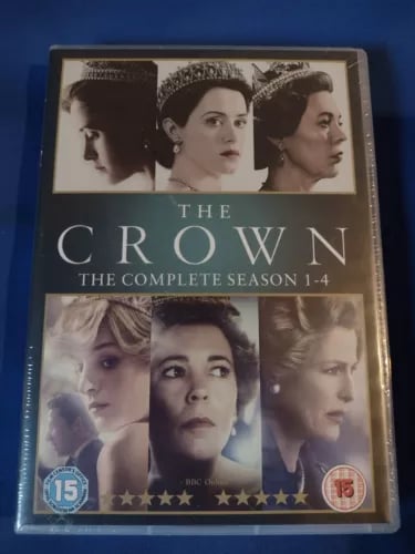 The Crown (TV-serie) Sesong 1-4 DVD Bokssett