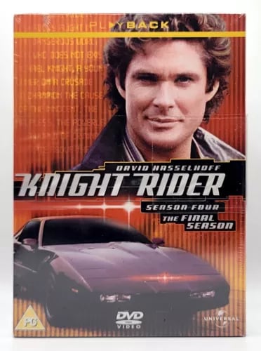 Knight Rider - Kausi 4 (DVD-boksipaketti, 2006) - David Hasselhoffin tähdittämänä