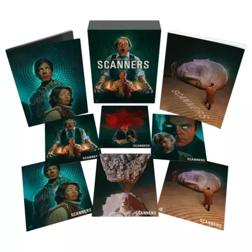 Scanners Limited Edition [18] 4K UHD Box Set Region 2 Brand New