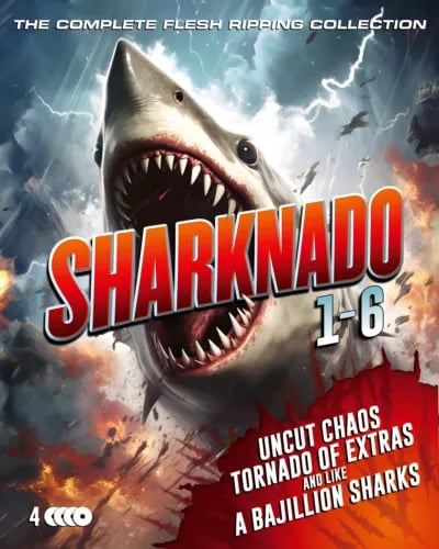 Sharknado: The Complete Collection [15] Blu-ray Box Set Region 2 Brand New