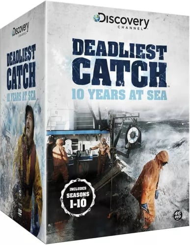Deadliest Catch 10 Years at Sea The Complete Seasons 1 2 3 4 5 6 7 8 9 & 10 DVD Region 2 Brand New