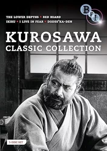 Akira Kurosawa Classic Film Collection 5 DISC MOVIE DVD BOX SET ORIGNAL Reles Region 2 Brand New