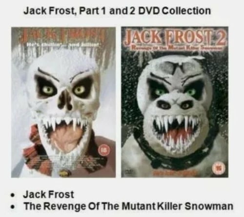 Jack Frost Komplet Filmsamling – DVD (Del 1, 2)