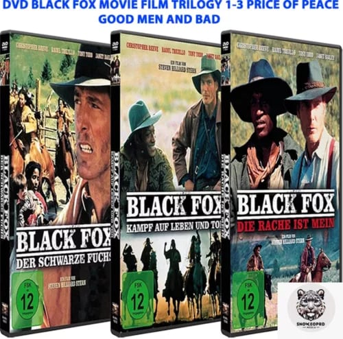 Black Fox Film Trilogy 1-3 – DVD Bokssett (Region 2) Black Fox Film Trilogy 1-3 – DVD Bokssett (Region 2)