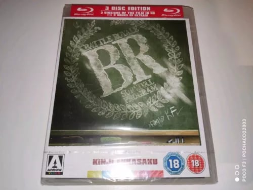 Battle Royale (3 Disc Edition) [Blu-ray] - Arrow 2012 OOP Region 2 Brand New