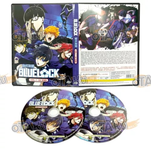 BLUELOCK - ANIME TV SERIES DVD BOX SET (1-24 EPS) (ENG DUB) SHIP FROM Region 2 Brand New