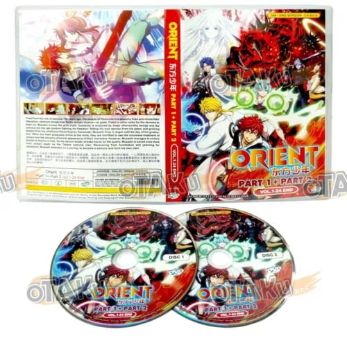 Orient (Del 1+2) - Anime TV-serie på DVD (1-24 episoder) (Engelsk dubbing)
