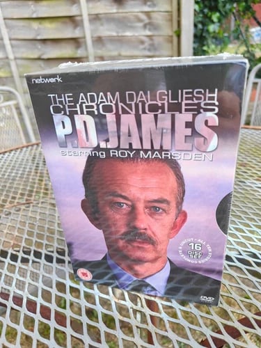PD James: The Adam Dalgliesh Chronicles - Director's Cut (DVD, 2009, 16-Disc... Region 2 Brand New PD James: The Adam Dalgliesh Chronicles - Director's Cut (DVD, 2009, 16-Disc... Region 2 Brand New